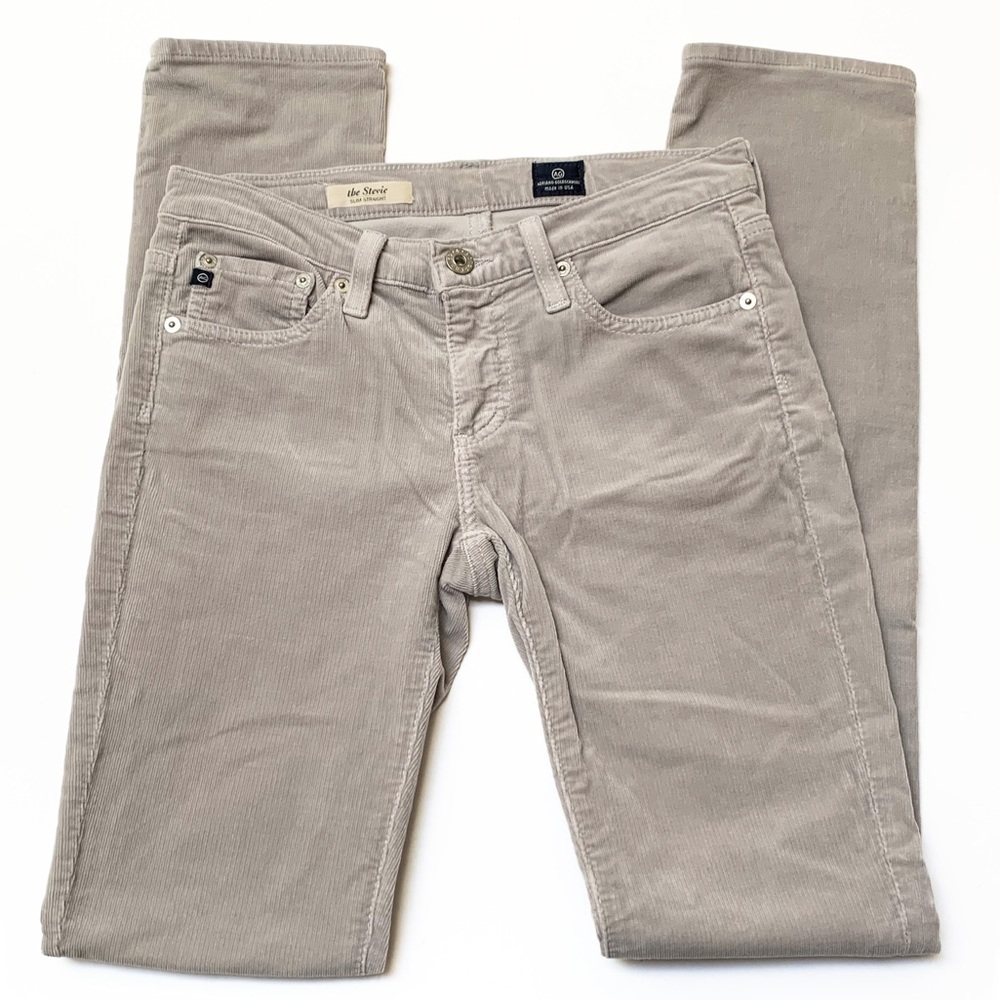 SALE!  AG Adriano Goldschmied Stevie Slim Straight cords